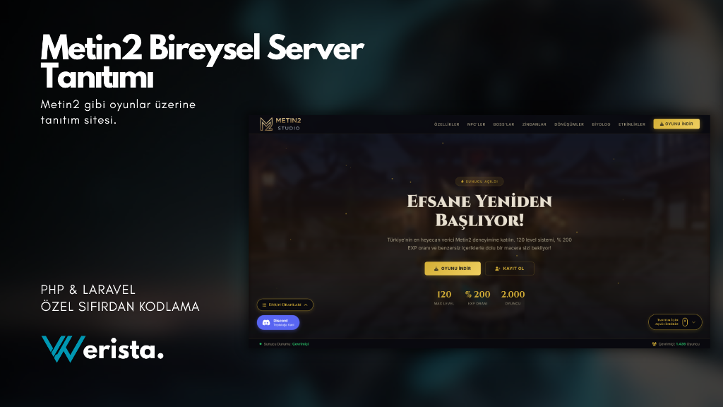 Metin2 Bireysel Server Tanıtımı